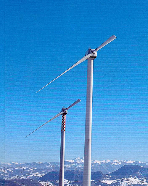 Figure 3.4 Single-bladed wind turbine