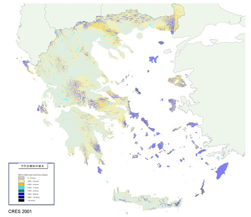 Figure A3   Greece wind atlas from [6]